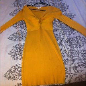 Yellow dress